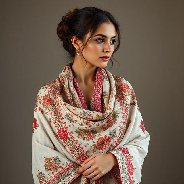 Origin Of Embroidery Shawls