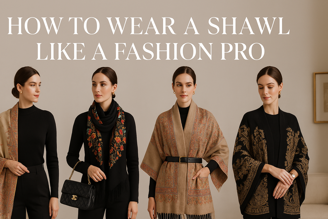 How to Wear a Shawl Like a Fashion Pro