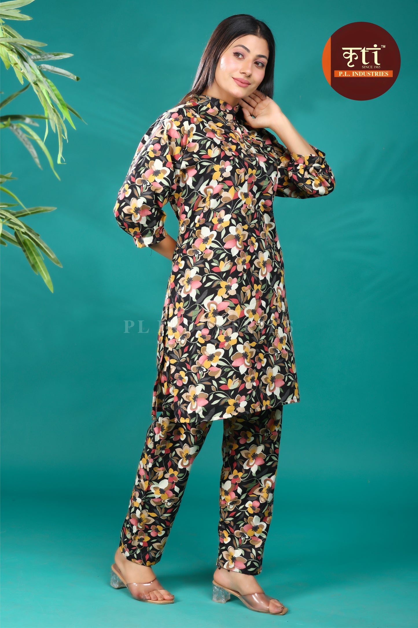 Floral Print Cotton Co-ord Set for Women – Summer Collection
