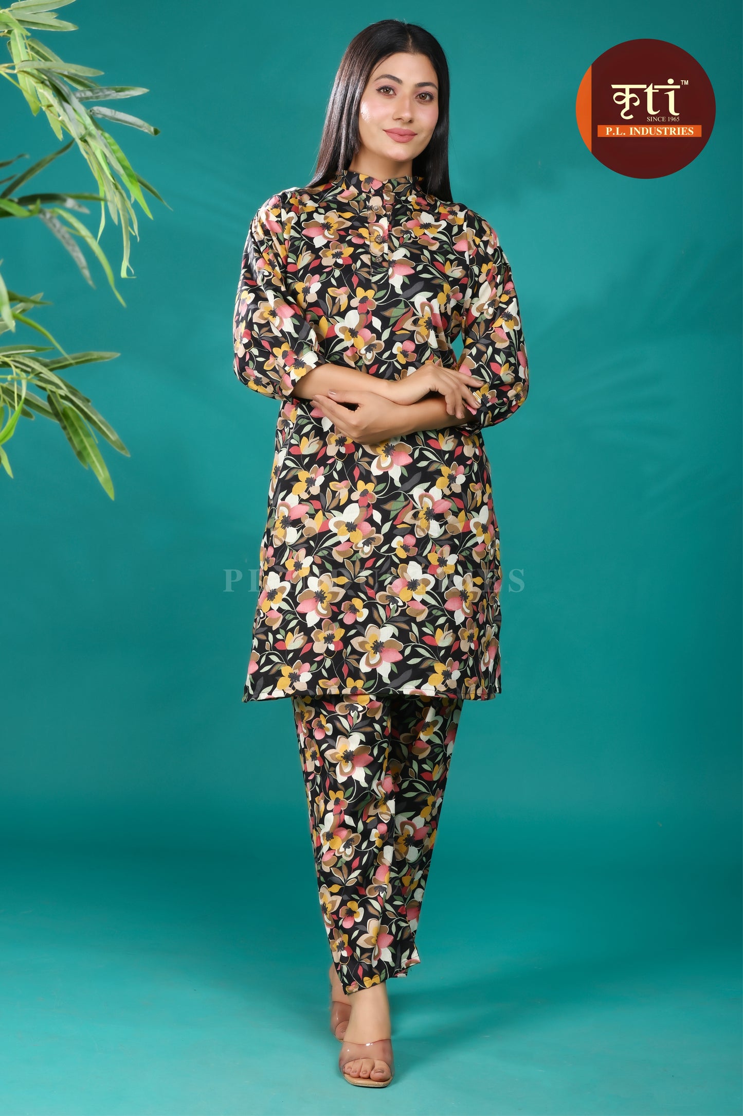 Floral Print Cotton Co-ord Set for Women – Summer Collection