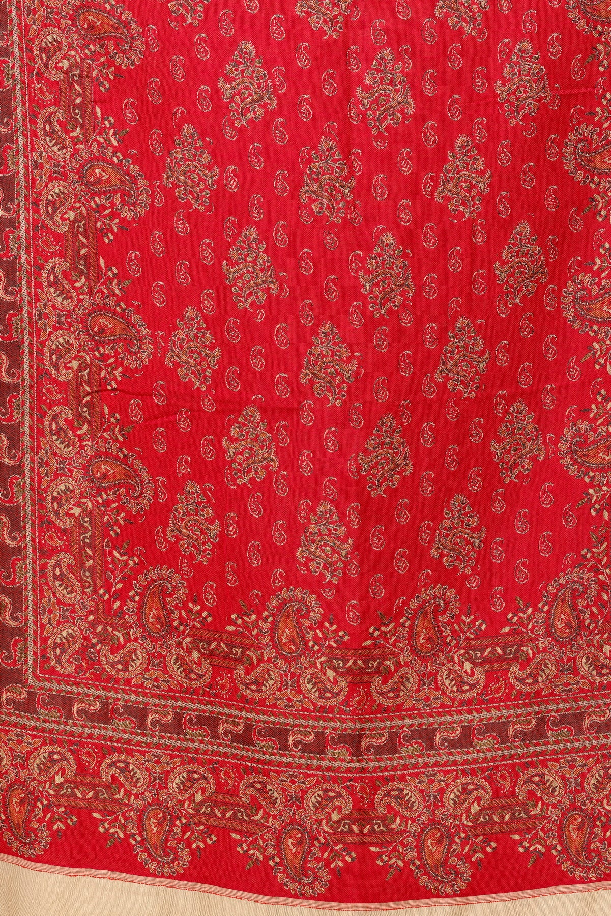 KRITI Red Fashion Stole Smooth, Stylish & Versatile