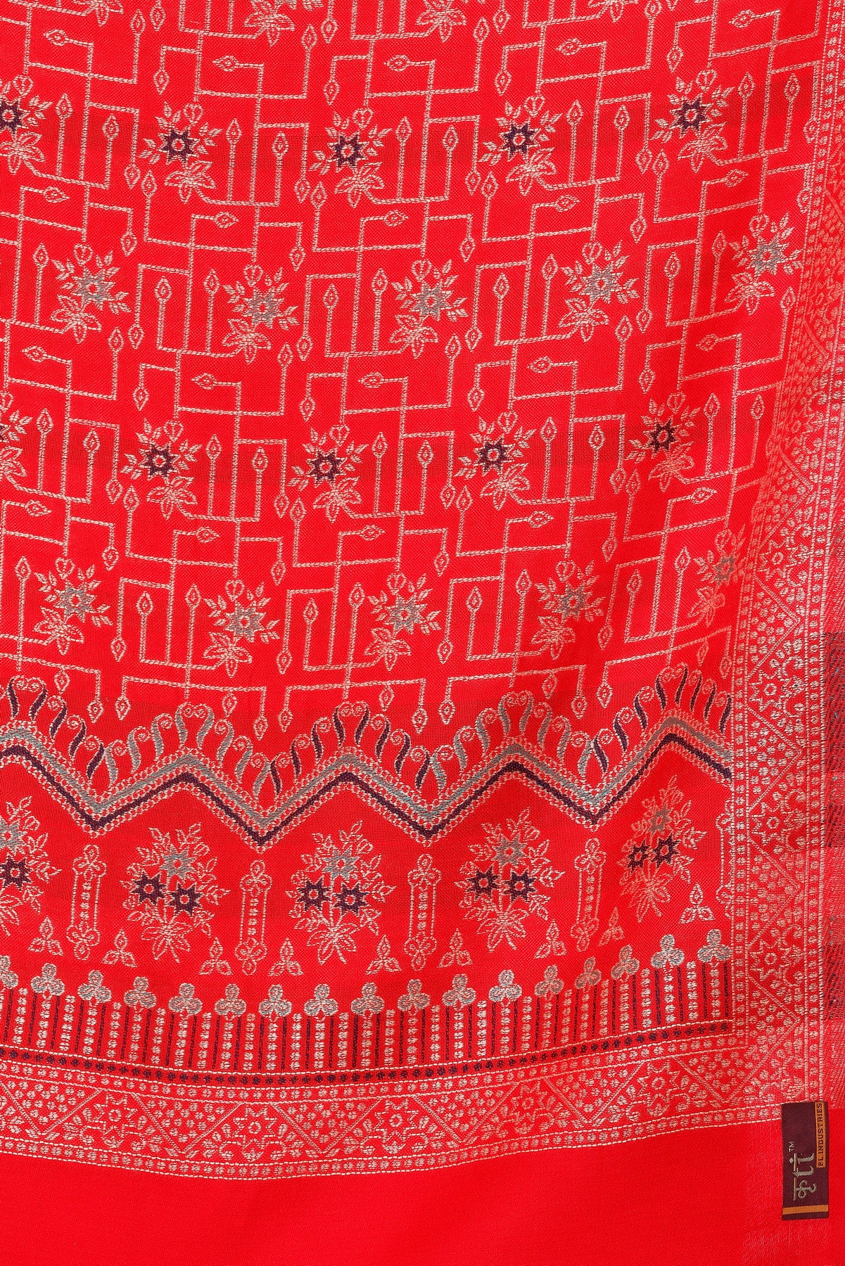 Stylish Red Stole by KRITI For Casual and Formal Wear