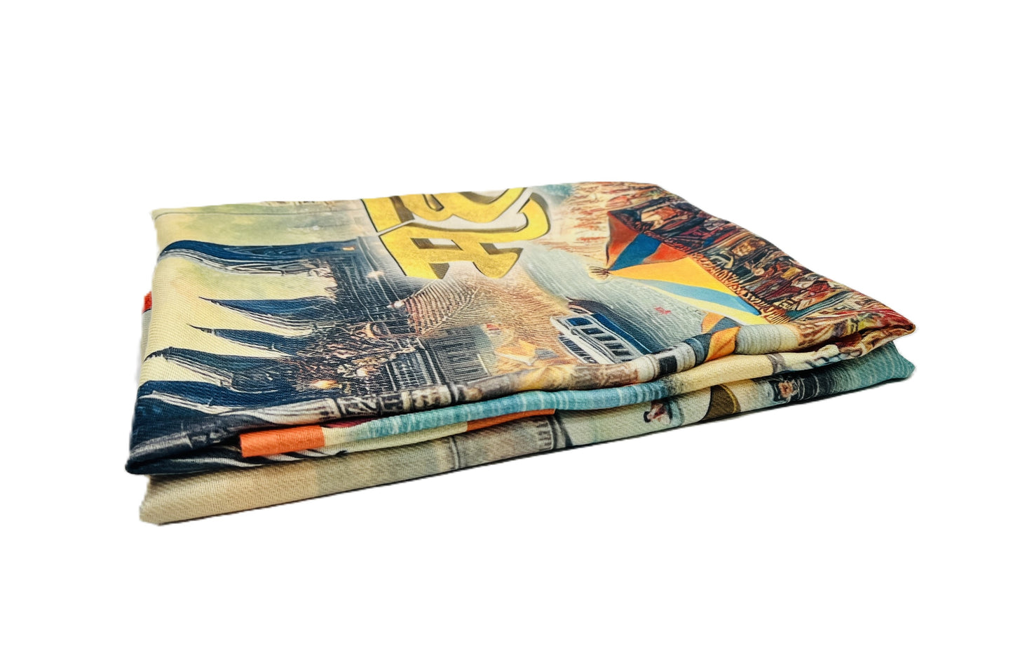 KRITI Maha Kumbh Design Stole For Winter