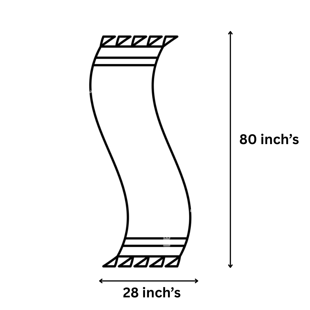महिलाओं के लिए कृति ऊनी हल्के गुलाबी रंग का ज़री स्टोल विंटरवियर
