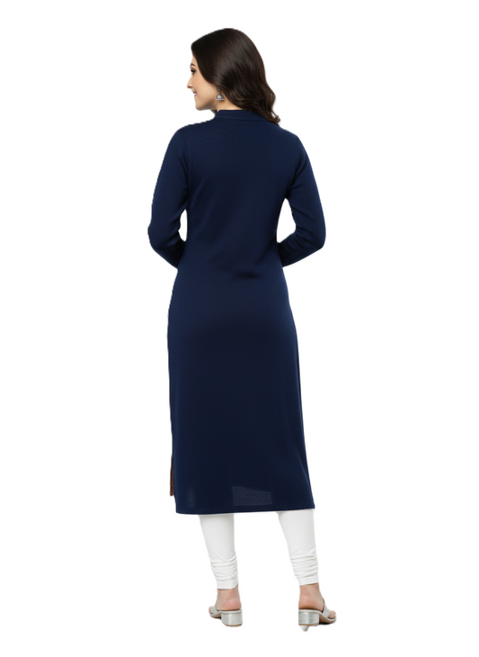 KRITI Winter Traditional Kullu Woollen Kurti For Women