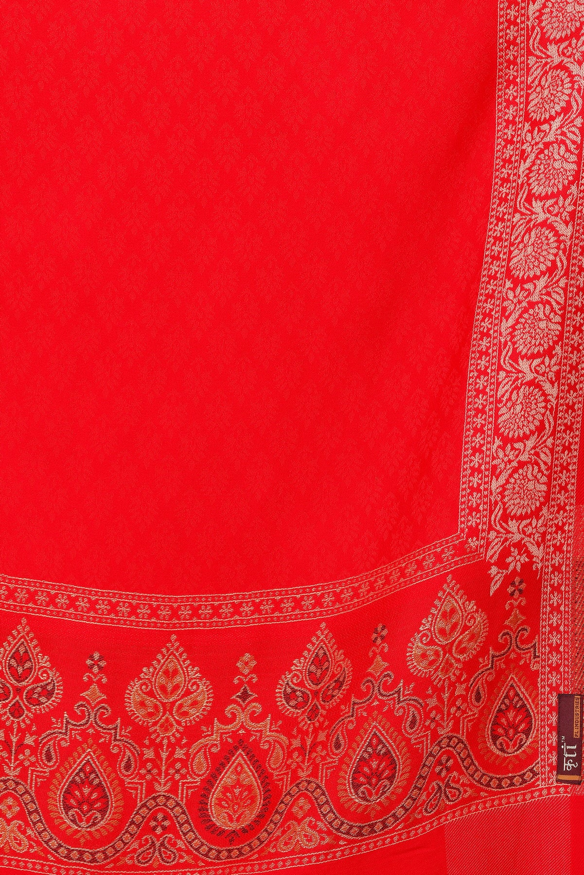 KRITI Red Viscose Stole For Women.