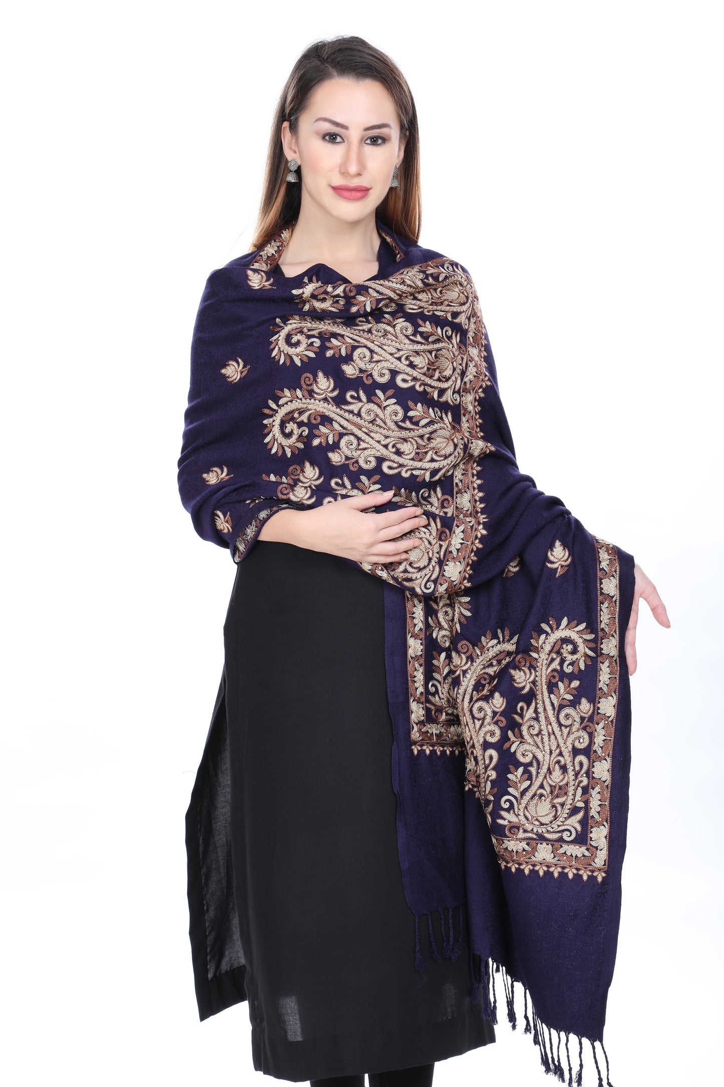 KRITI Acrylic/Viscose Shawl For Women.