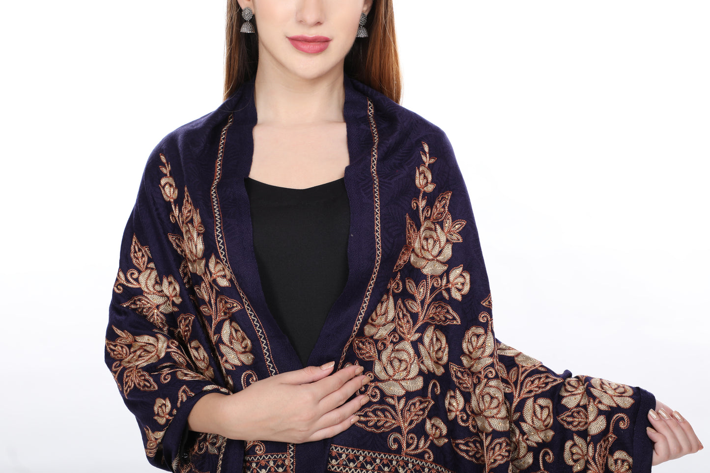 KRITI Acrylic/Viscose Shawl For Women.