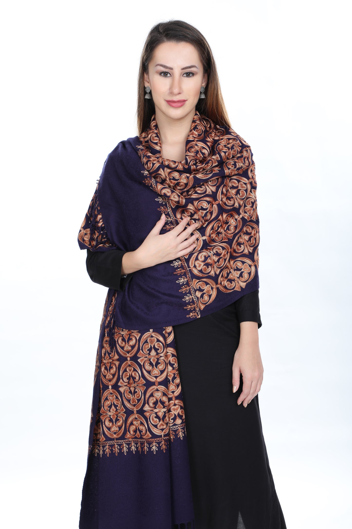 KRITI Acrylic/Viscose Stole For Women