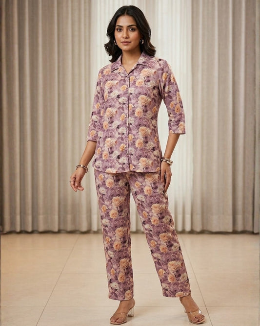 Onion Cotton Co-Ord Set