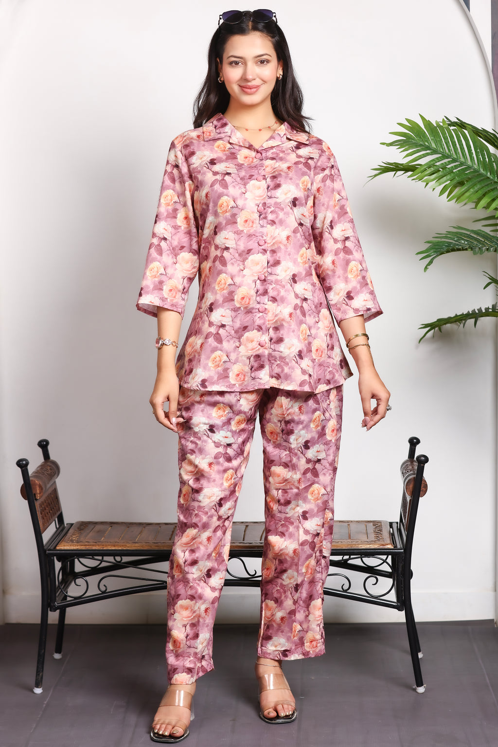 Onion Cotton Co-Ord Set