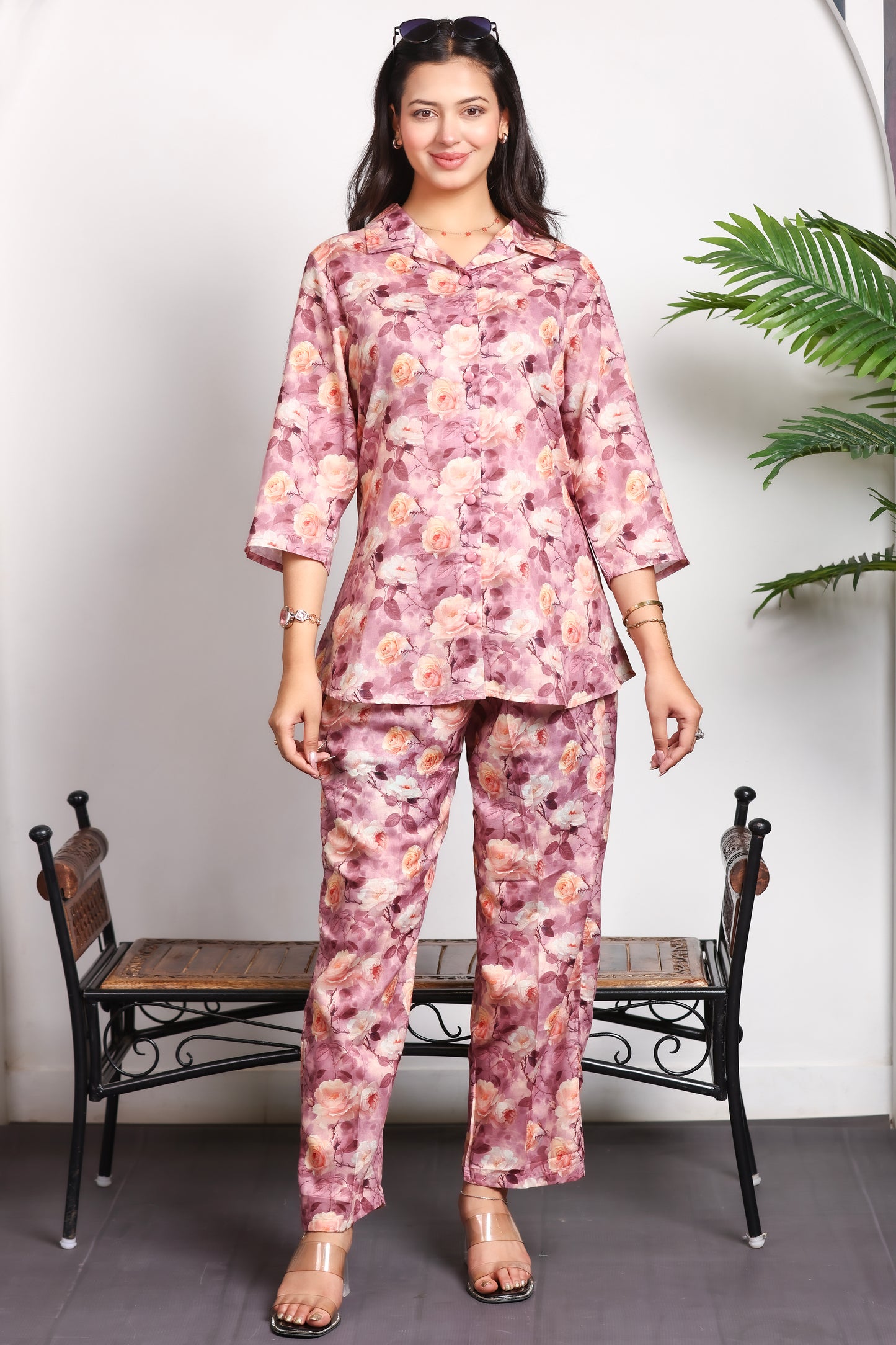Onion Cotton Co-Ord Set