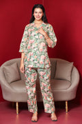 Green Cotton Co-Ord Set