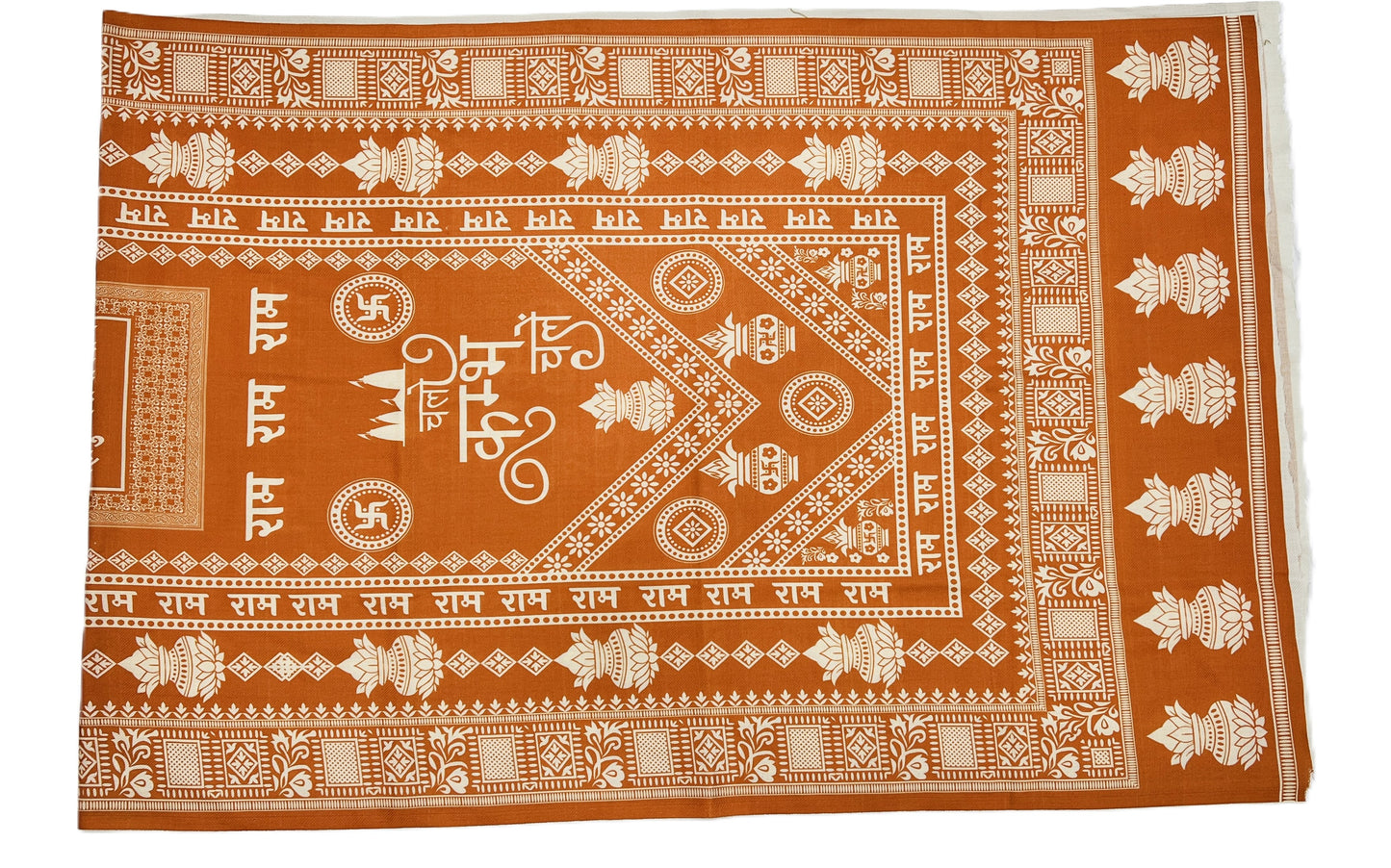 Maha Kumbh Design Stole For Winter