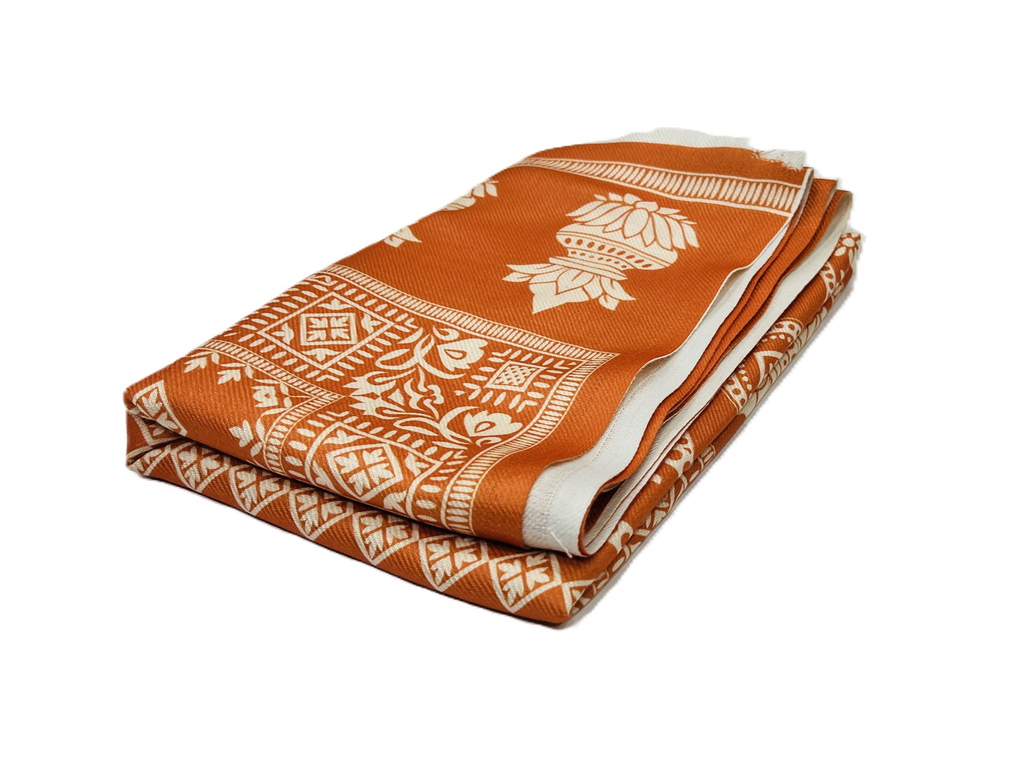 Maha Kumbh Design Stole For Winter