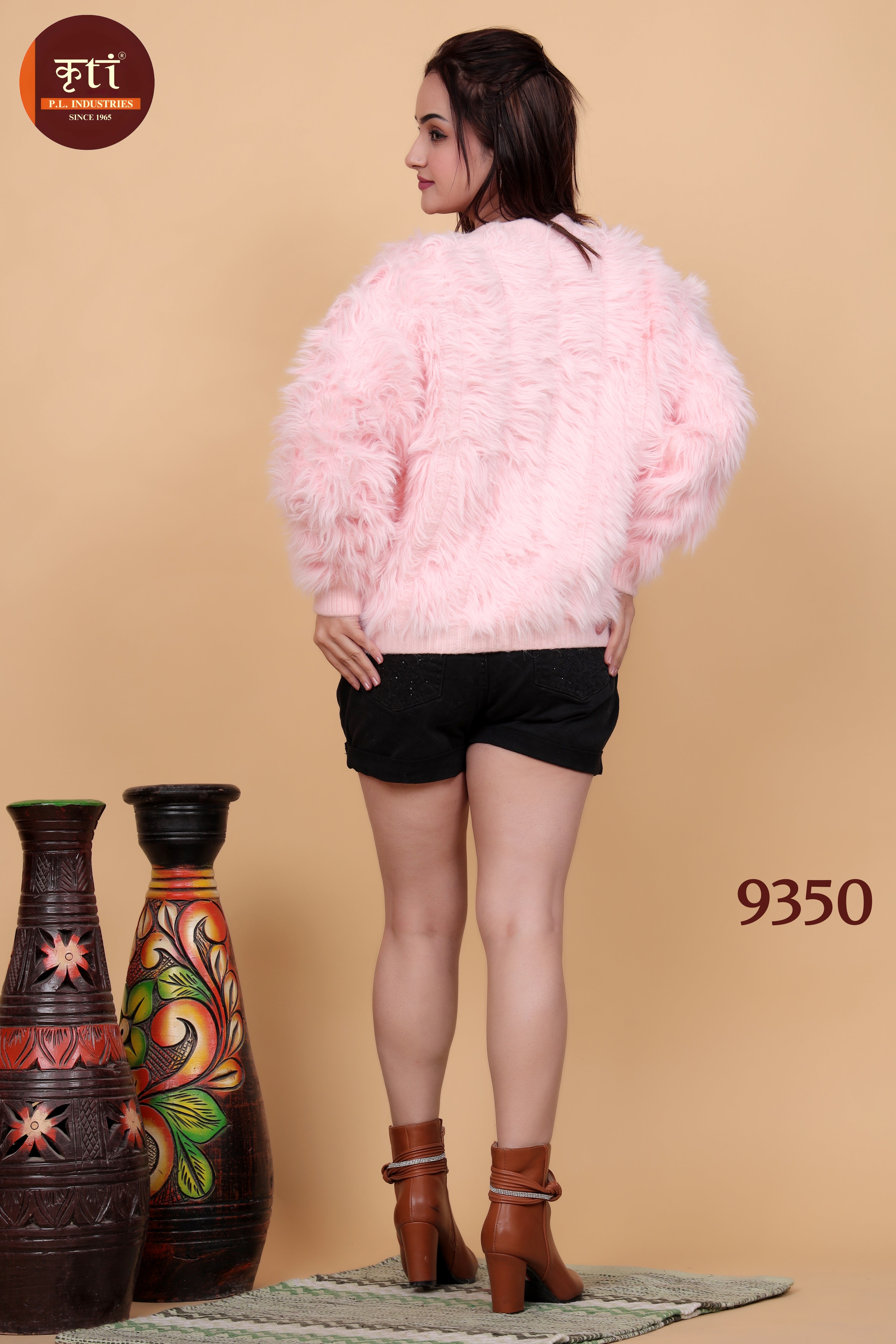 Designer Hair Wool Top for Women – Soft, Stylish & Winter-Ready
