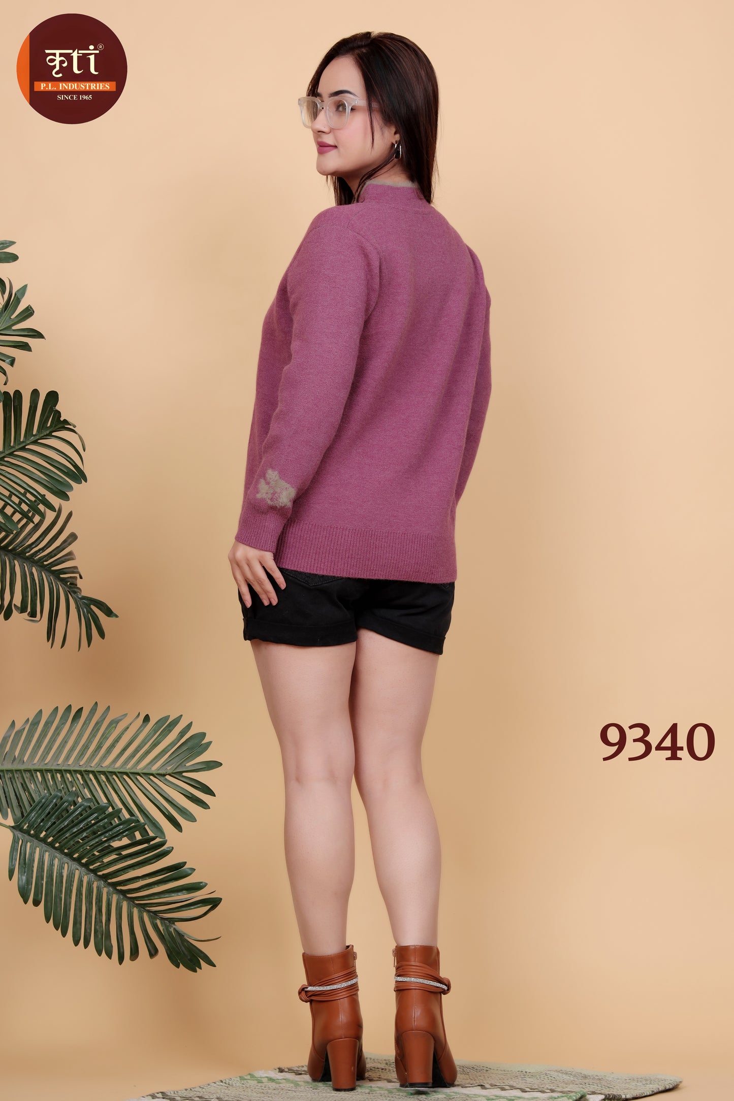 Embrace the Warmth with Our Fine Wool Designer Women's Top