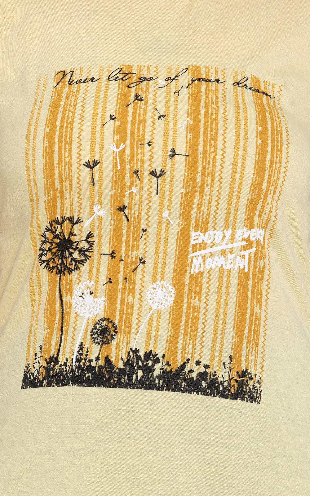 KRITI Sleepwear Cotton Printed Night Suit Yellow Color For Women’s