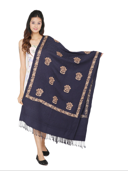 KRITI Acrylic/Viscose Stole For Women