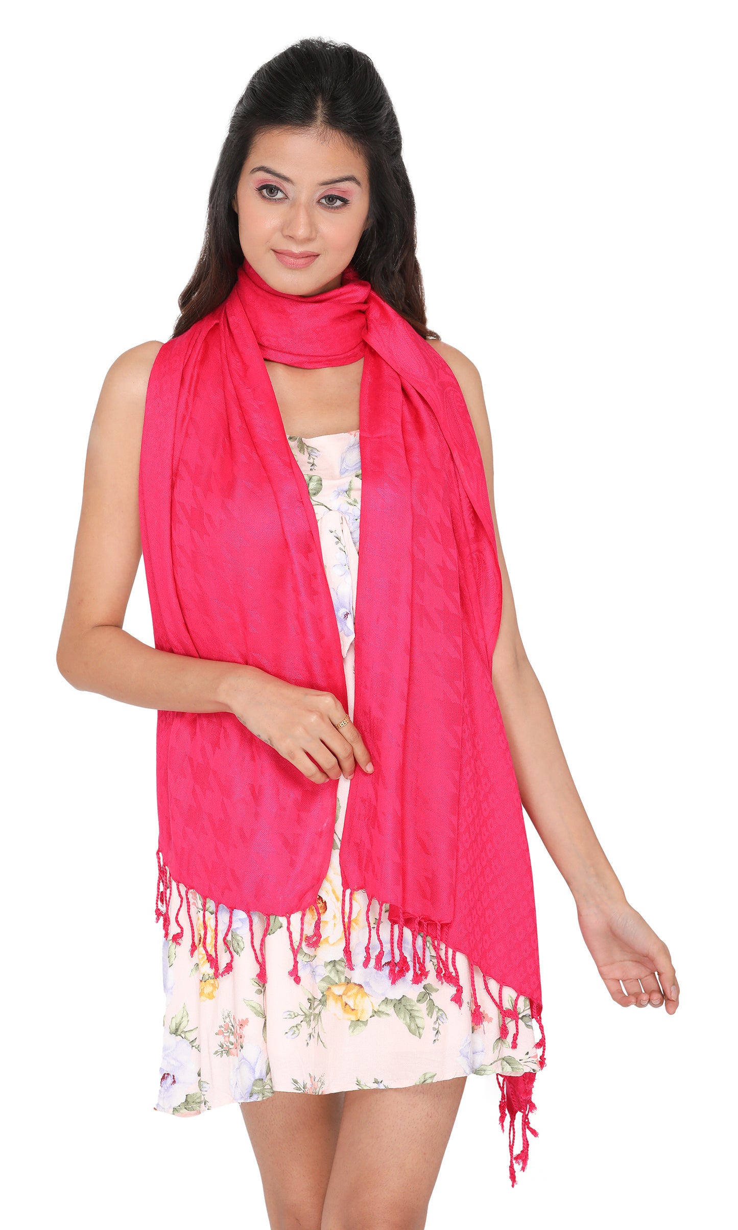 KRITI Acrylic/Viscose Stole For Women