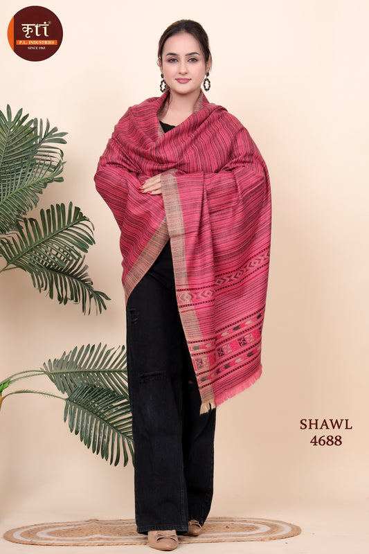 KRITI Acrylic/Viscose Shawl For Women