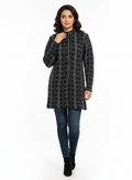 Winter Stylish Hair Cardigan - Black